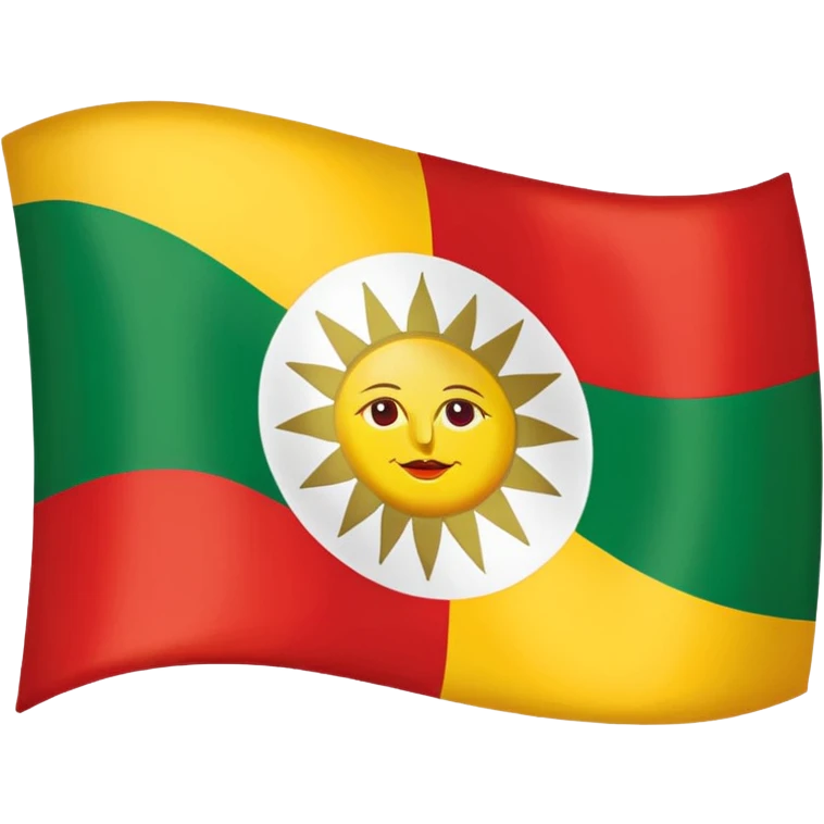 Kurdisch Flagge emoji