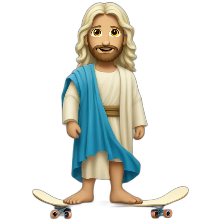 Jesus faisait du skate emoji