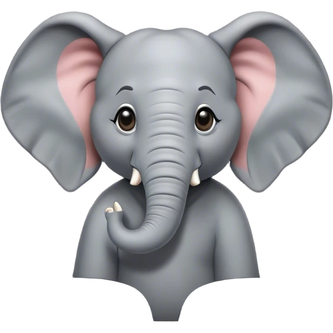 Elephant in movie theater emoji