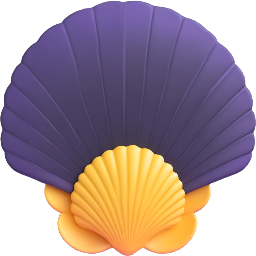 St. James scallop shell pilgrim symbol emoji
