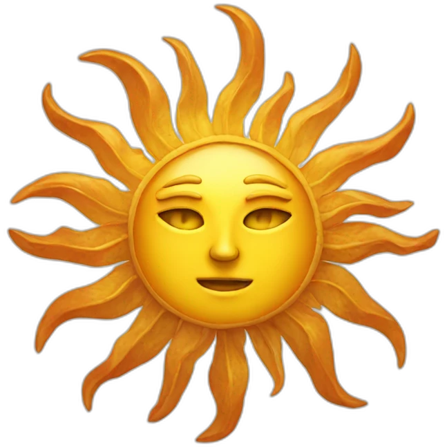 sun god emoji