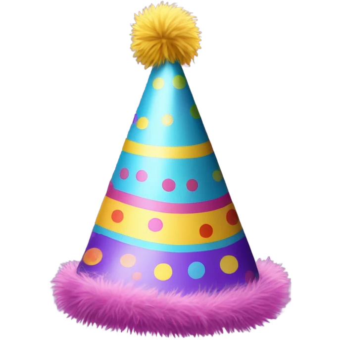Birthday hat emoji