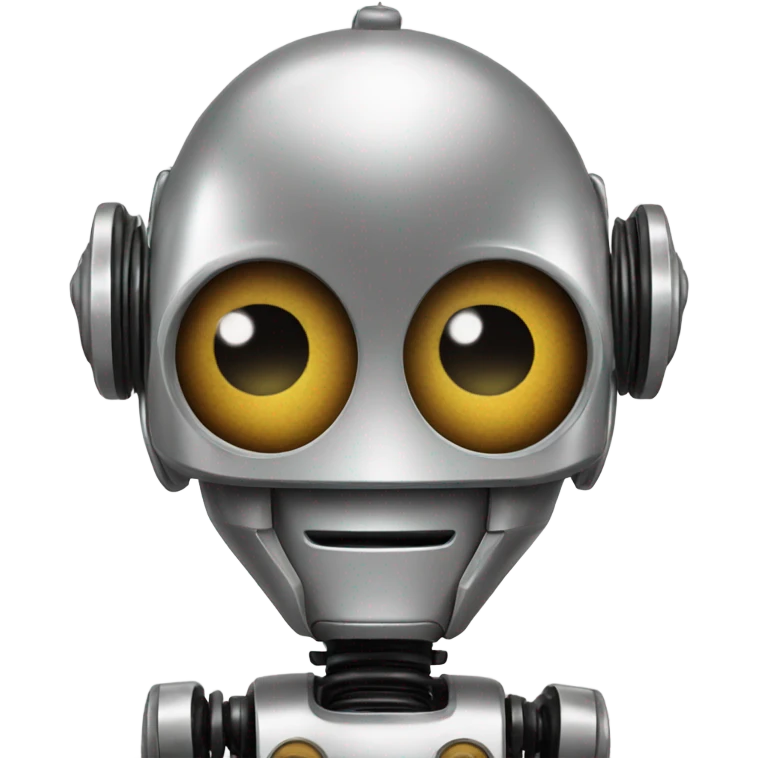 retro robot hea emoji