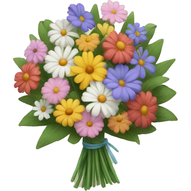bundle of flowers emoji