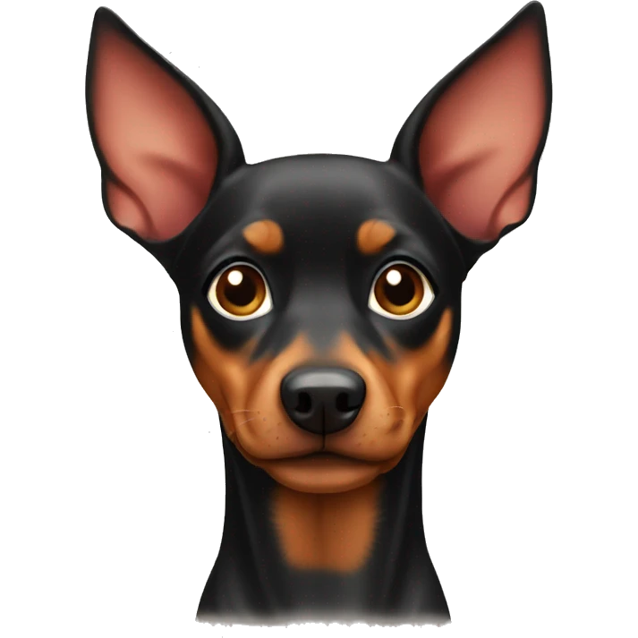 pinscher dog emoji