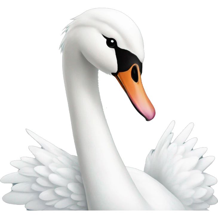 white swan emoji
