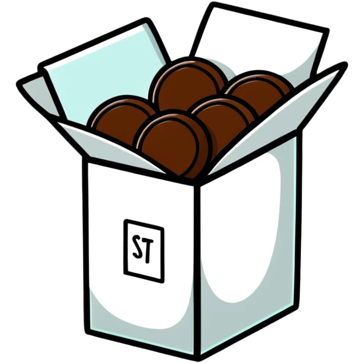 box of chocolates emoji