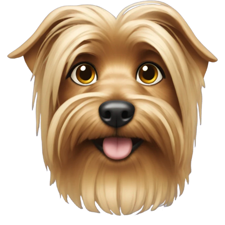 me with my Yorkshire Terrier Molly🩷 emoji