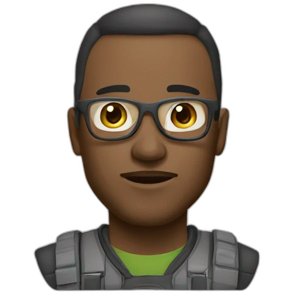 Инженер чинит робота пылесоса emoji