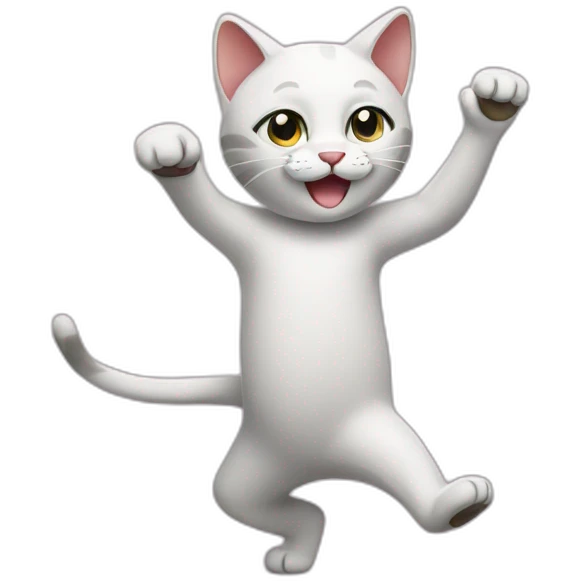 dancing cat emoji