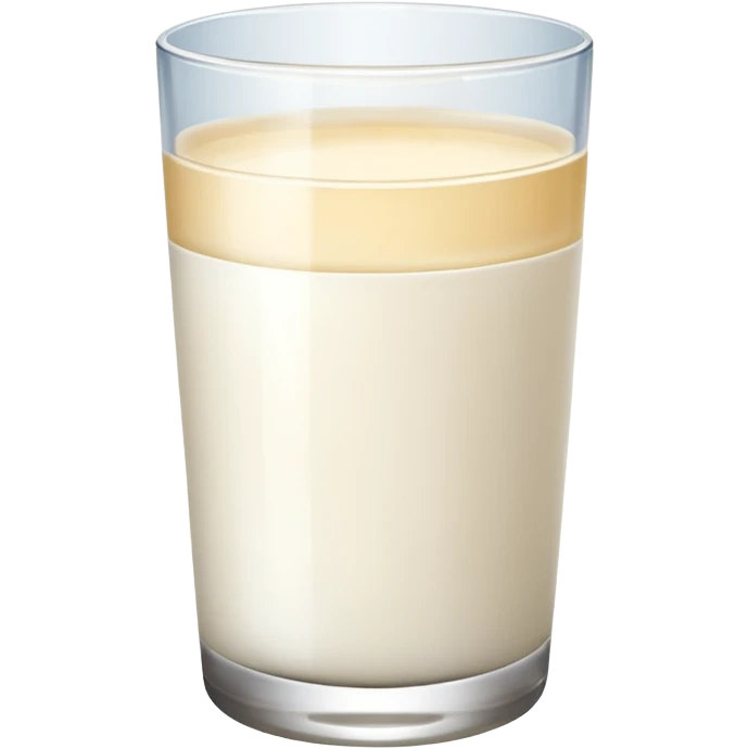 Milky new year emoji