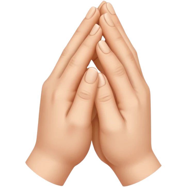 Mains jointes emoji