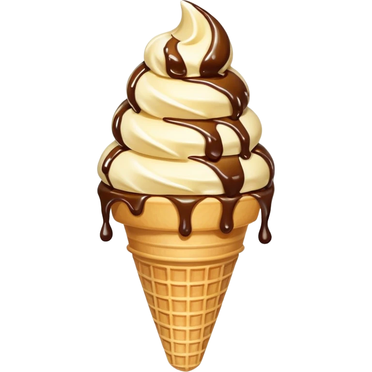 ice cream cone emoji