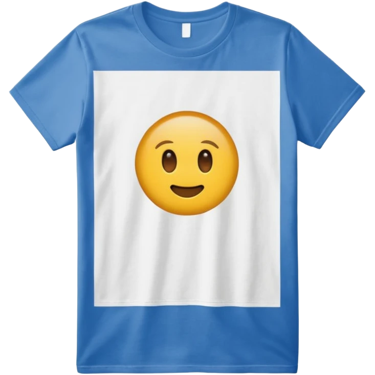Genera un emoji de una camiseta lisa para promoción de emprendimiento emoji