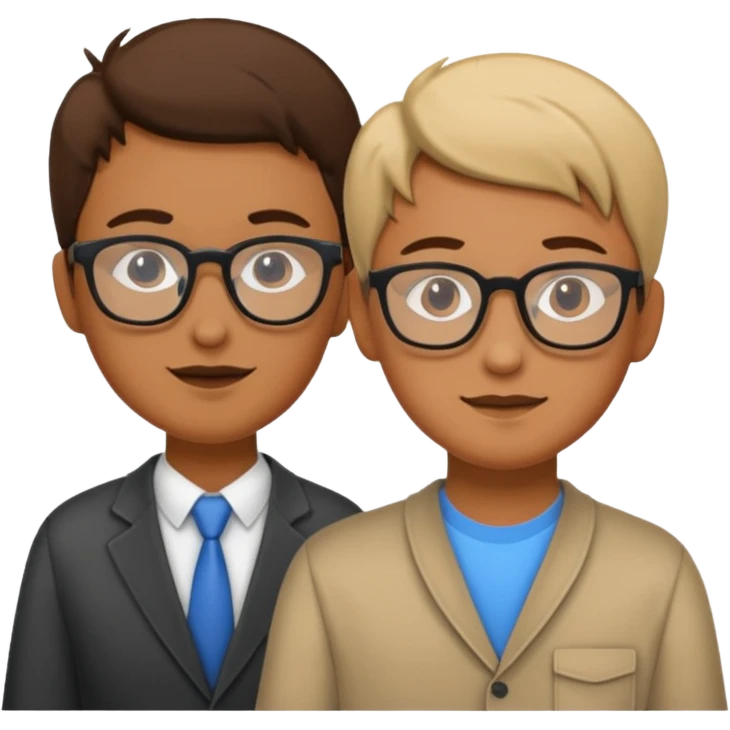 una persona dando asesoria a un estudiante emoji