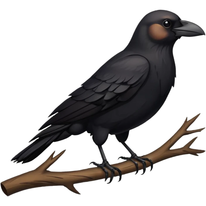 a full Crow emoji