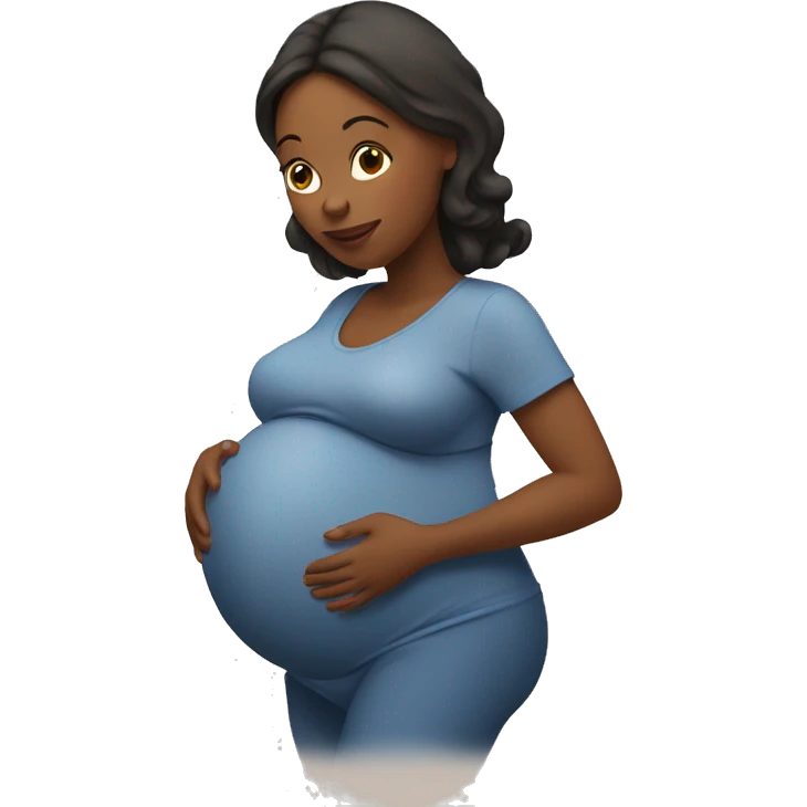 Pregnant mama emoji