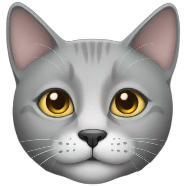 Grey Cat emoji