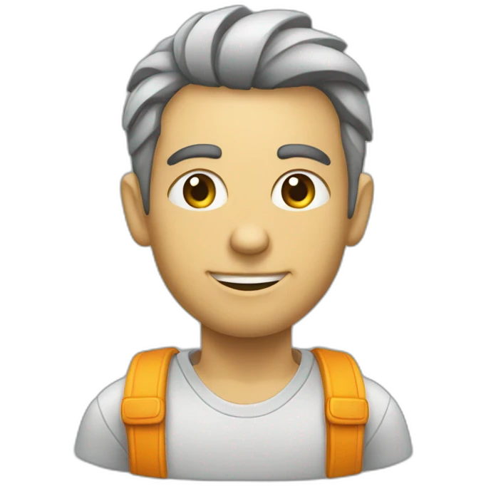 Mecânico com chave emoji