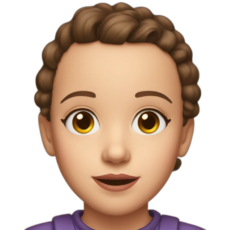 Millie Bobby Brown emoji