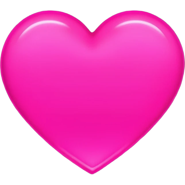 love heart neon cyberpunk emoji