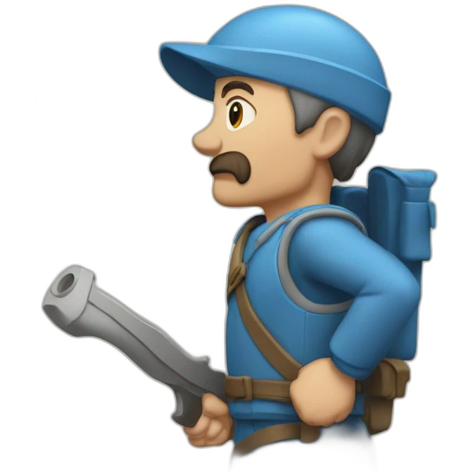 Un homme faisant du tir à l’arc emoji