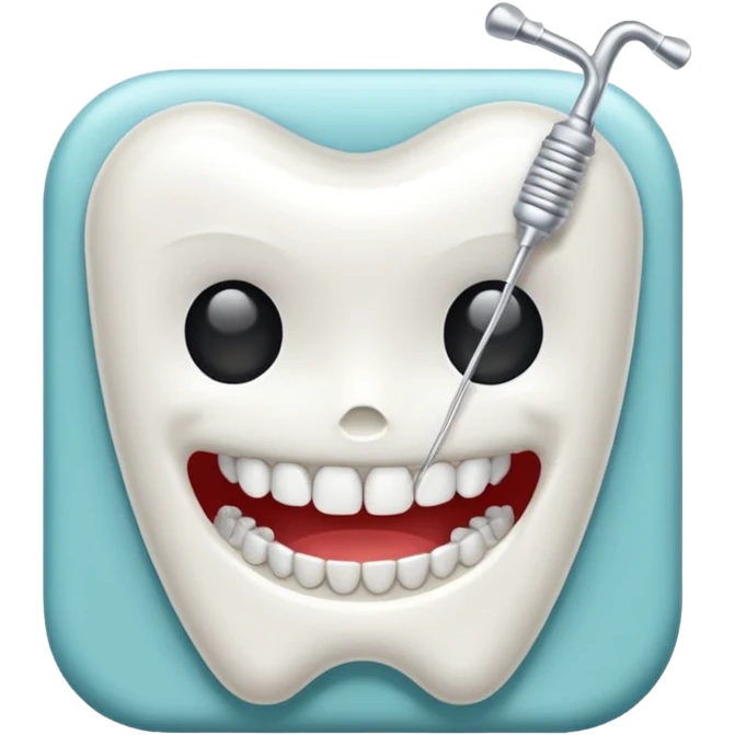 pack of dental thread  emoji