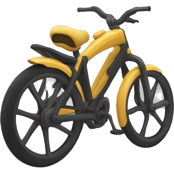 Talon sur un vélo  emoji