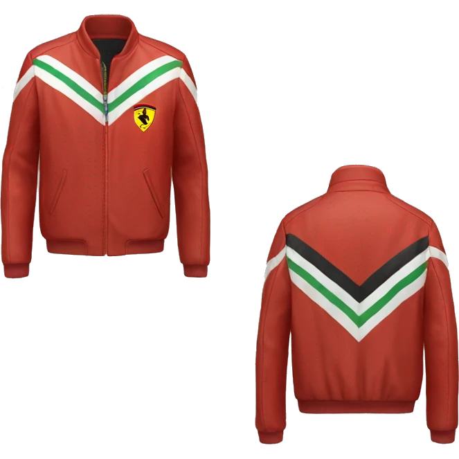 ferrari jacket emoji