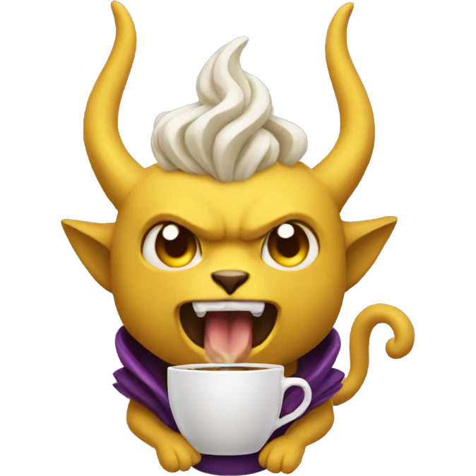 alakazam with coffee emoji