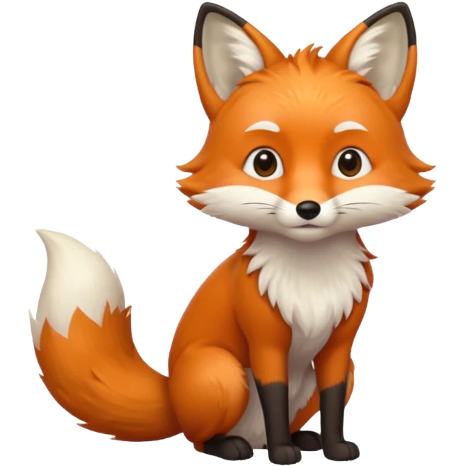 red fox  emoji