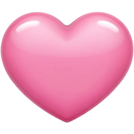 pink in love emoji