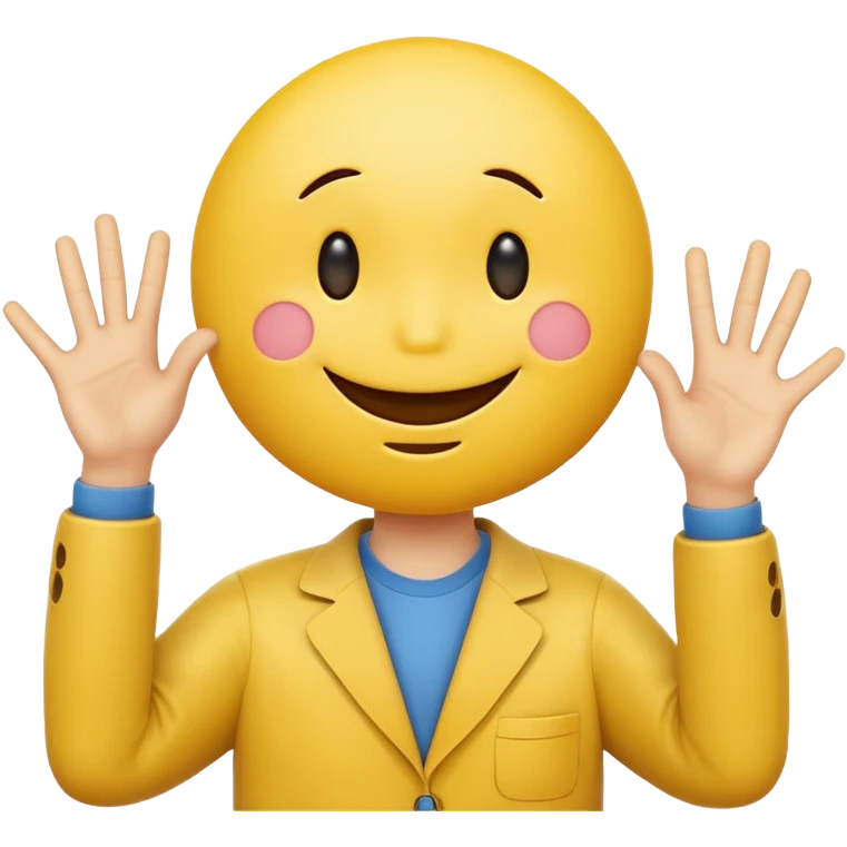 смайлик разводящий руками в растерянности emoji