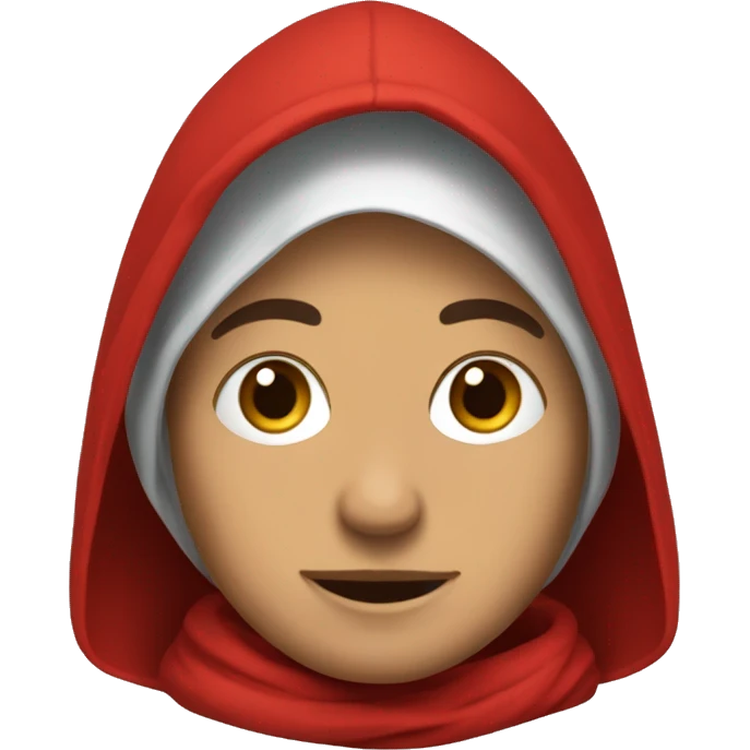 capucha roja emoji