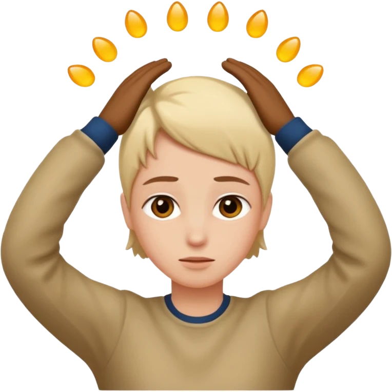 manos a la cabeza emoji