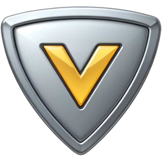 V badge  emoji