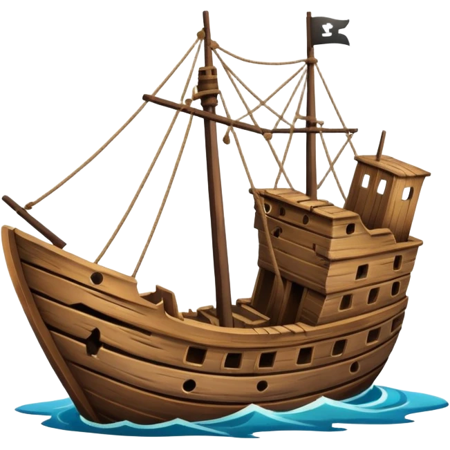 bateau naufrage emoji