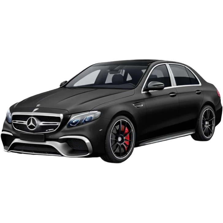 Mercedes Benz E 63 S 2017-2023 edition Black Matte emoji