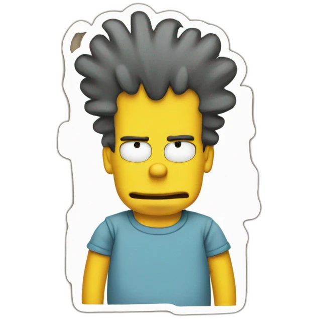 Bart simpson emoji