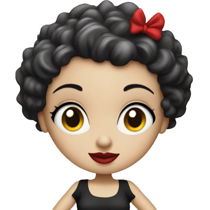 Betty boop emoji