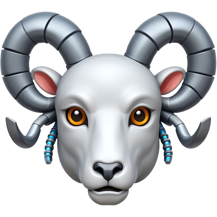 Cybornetic Ram(Goat) head  emoji