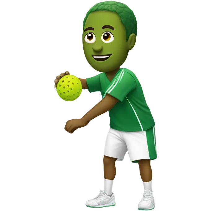 Pickle ball player emoji