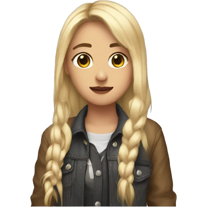 An egirl who said " B de bye" emoji