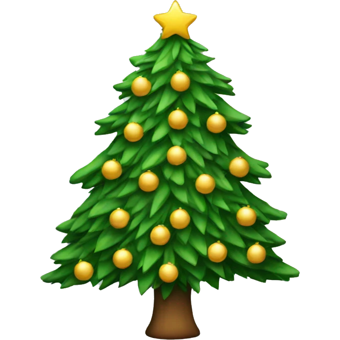christmas tree emoji