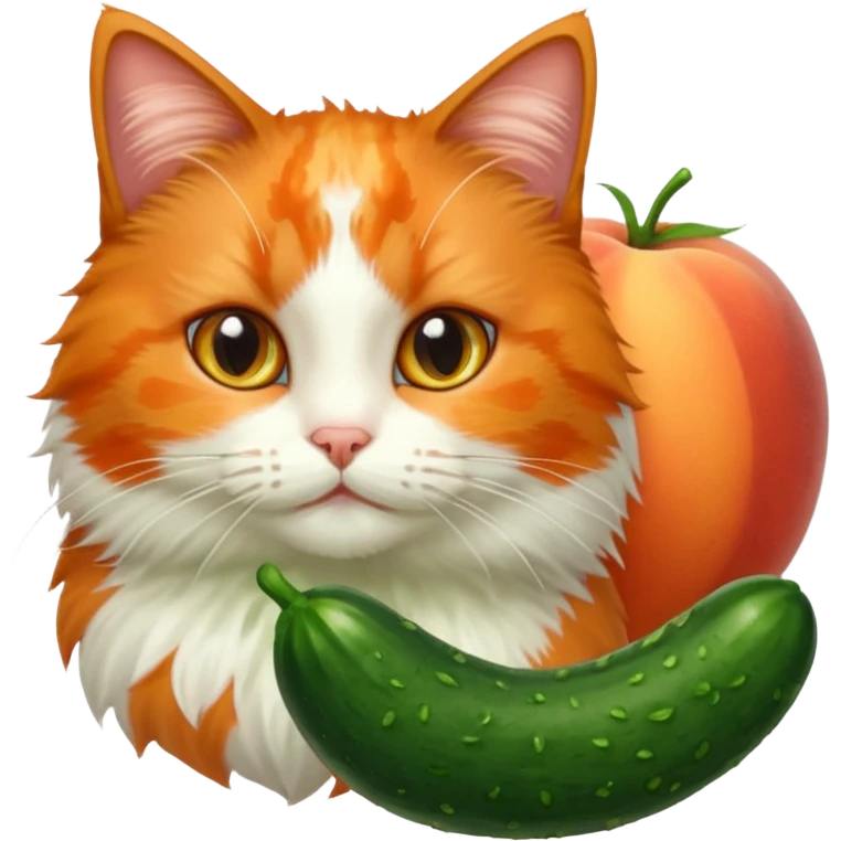 🌍🍑🥒😺 emoji