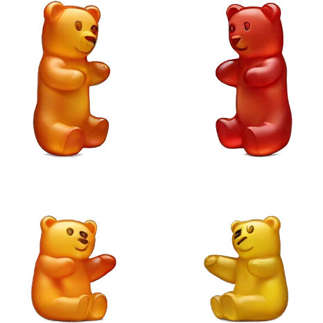 Gummy bear emoji