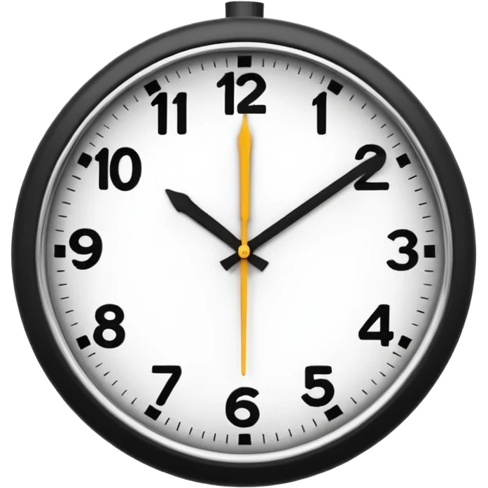 school clock emoji