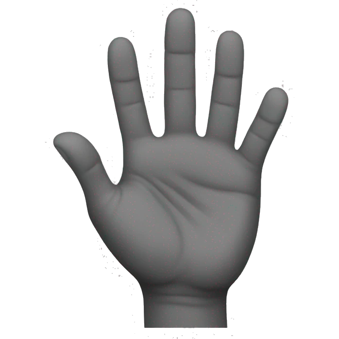 white hands emoji