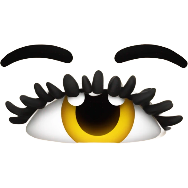 Running mascara emoji