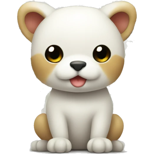 cute animal holding currency ₩ sign emoji